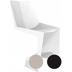 Vondom »VOXEL« Outdoor Mini Stuhl Ecru / Basic Matt