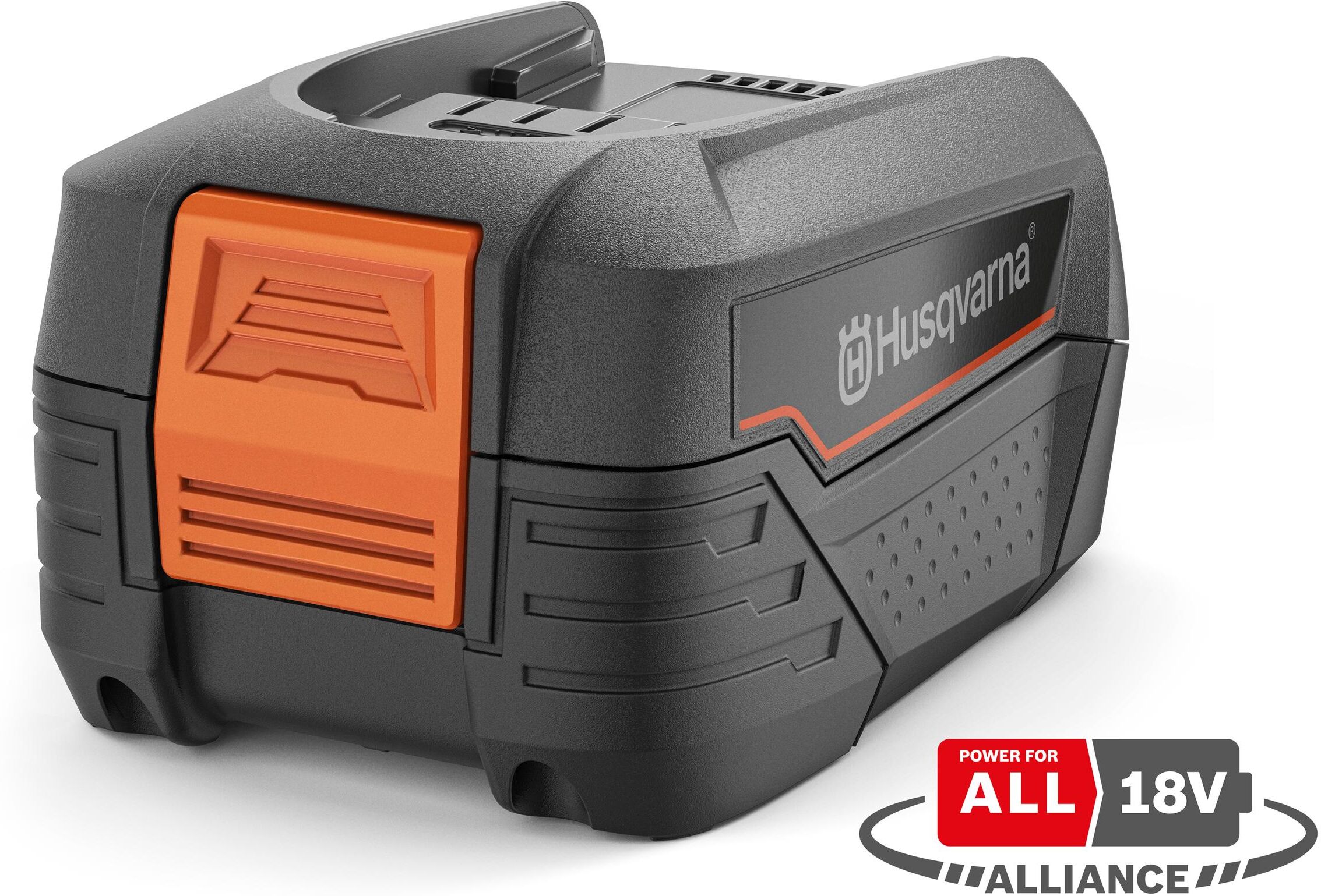 Akku HUSQVARNA "Aspire P4A 18-B108", grau (bunt), 18 V, Akkumulatoren, Akku bunt 18 V