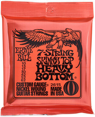 Ernie Ball 2615 Skinny Top Heavy 7