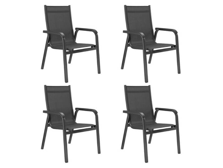 Kettler Basic Plus Stapelsessel-Set Aluminium/Textilen