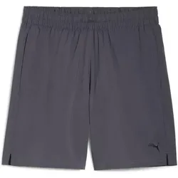 PUMA Herren Shorts M TAD FOUNDATIONS 7 WOVEN SHORT W/ ZIP POCKETS, Größe S in Grau Grau