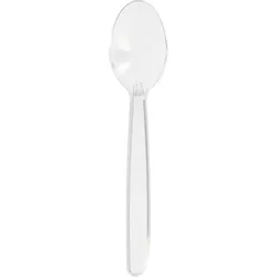 Starpak 1000 Mehrweg-Kaffeelöffel 13 cm transparent