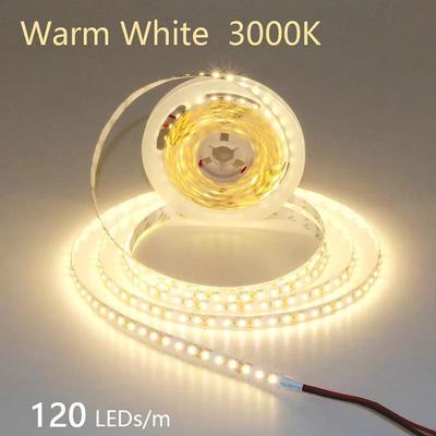 Inspired Finds LumiFlex 2835 LED Strip Light 5M Flexible Waterproof Light Strip DC12V 24V, 3001200 LEDs, Cuttable Home Lighting Bar 120led 3000k not Waterproof 5m