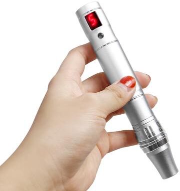 PRiME Wireless Rechargeable Professional High Frequency Beauty Instrument, Skin Tightening & Multifunctional Skin Care Pen pink With Box