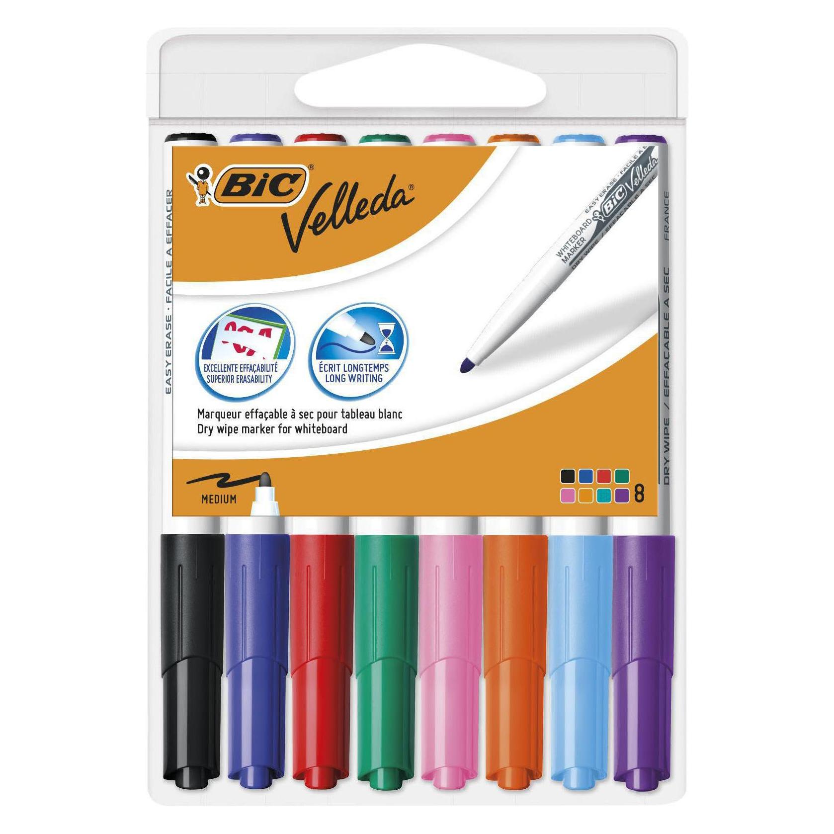 Bic Velleda Whiteboard Marker (8x) (1199001748)