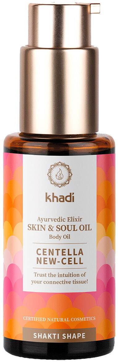 50ml khadi Shakti Shape Ayurvedic Elixir Skin & Soul Körperöl Centella New-Cell