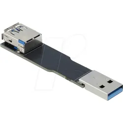 DELOCK 67420 - Adapter USB 10 Gbps USB Typ-A Buchse > A-Stecker, gerade