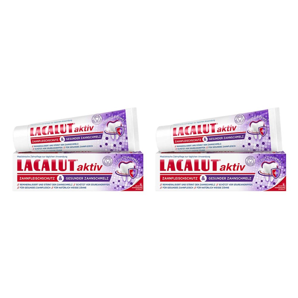 Dr. Theiss Naturwaren GmbH Lacalut Aktiv Zahnfleischschutz & Gesunder Zahnschmelz 08104781