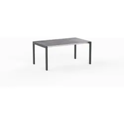 sitMOBILIA Gartentisch Ventura 160 x 95 cm Edelstahl Laos