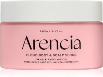 Arencia Fresh Cloud Lavender & Pear peeling corporal suave cabelo e corpo 260 g. Fresh Cloud Lavender & Pear