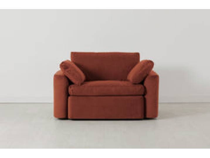 Model 13 Loveseat, Ziegelrot