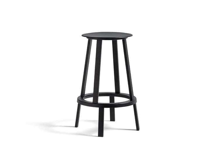 HAY Revolver Barhocker Black, low