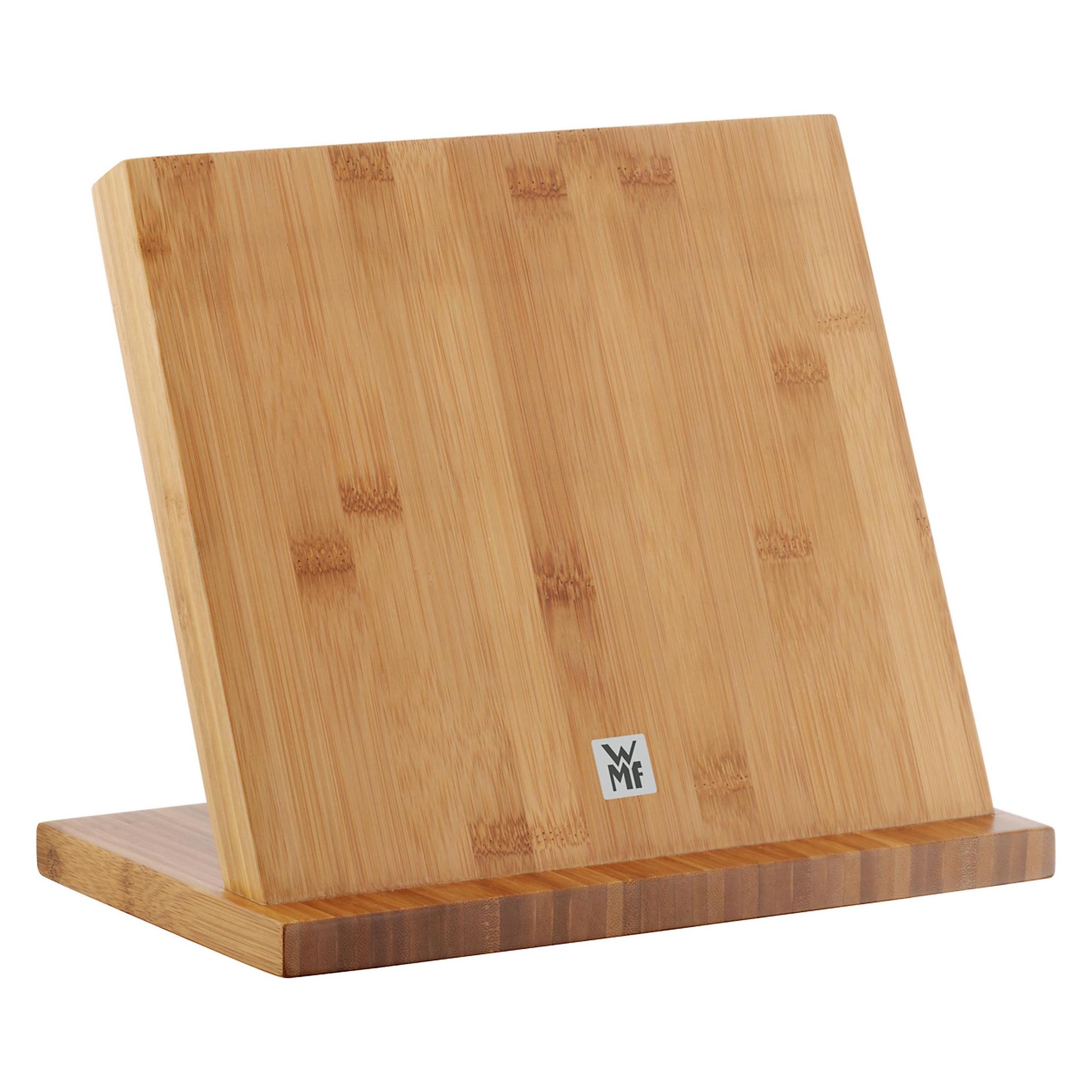 WMF Messerblock ohne Messer unbestückt Holz Buchenholz leer magnetisch (18.8052.4500)