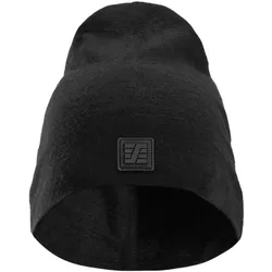 Beanie "9009" aus Merinowolle - schwarz