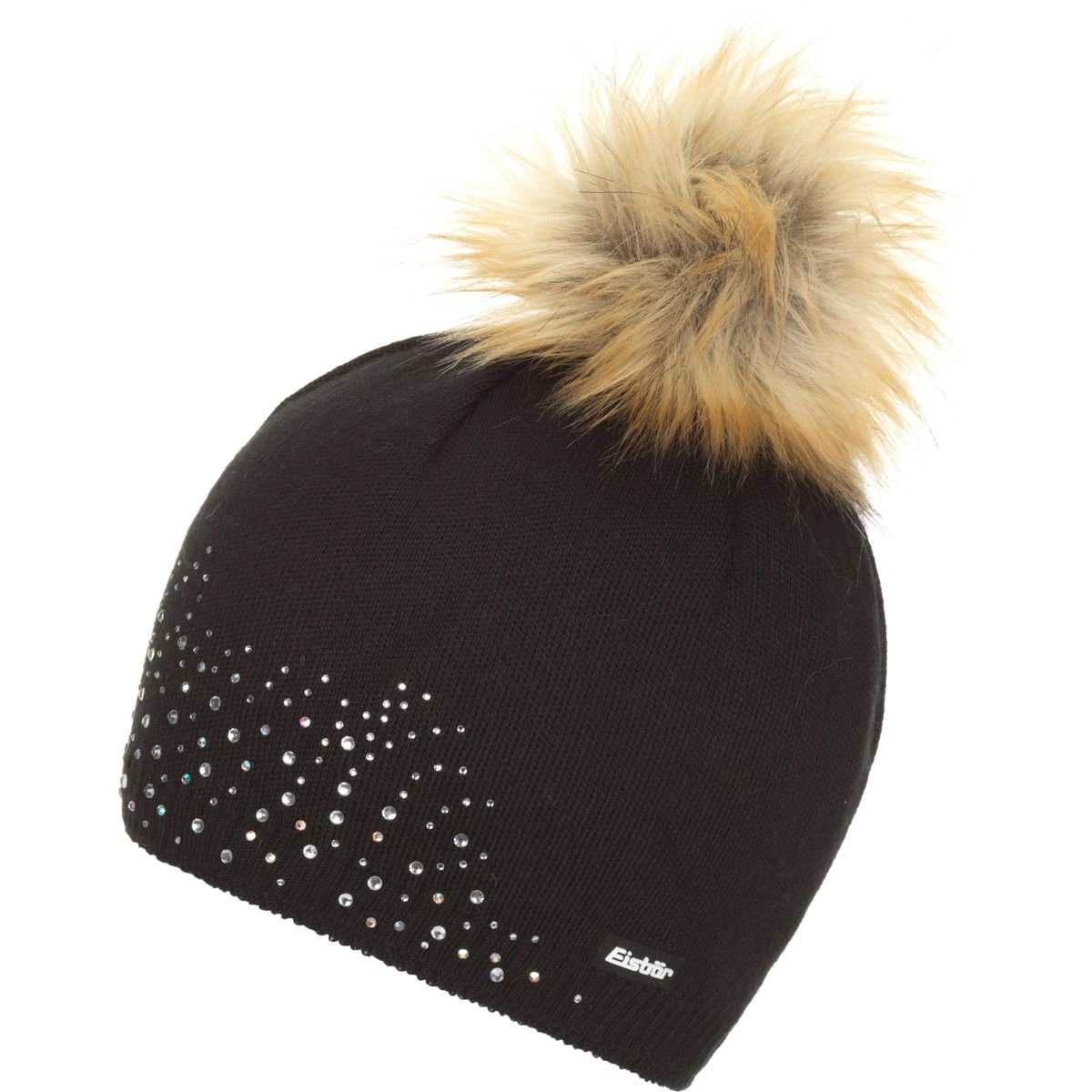 Eisbär Nalin Lux Crystal Mütze schwarz/real (009) 80115-009