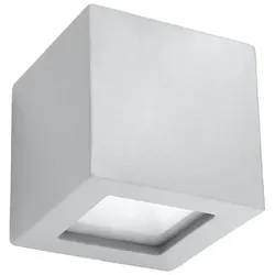 Sollux SL.0871 Wandleuchte Keramik LEO grau
