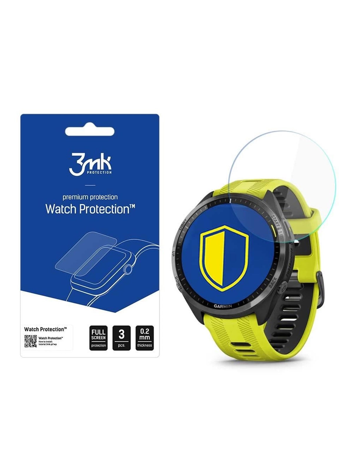 3mk Watch Protection v. ARC+ protective film for Garmin Forerunner 965