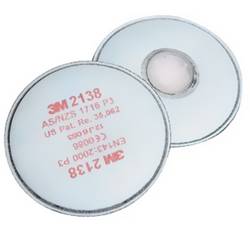 3M 2138 mit Aktivkohle, P3 Partikelfilter 20 St. EN 143 DIN 143