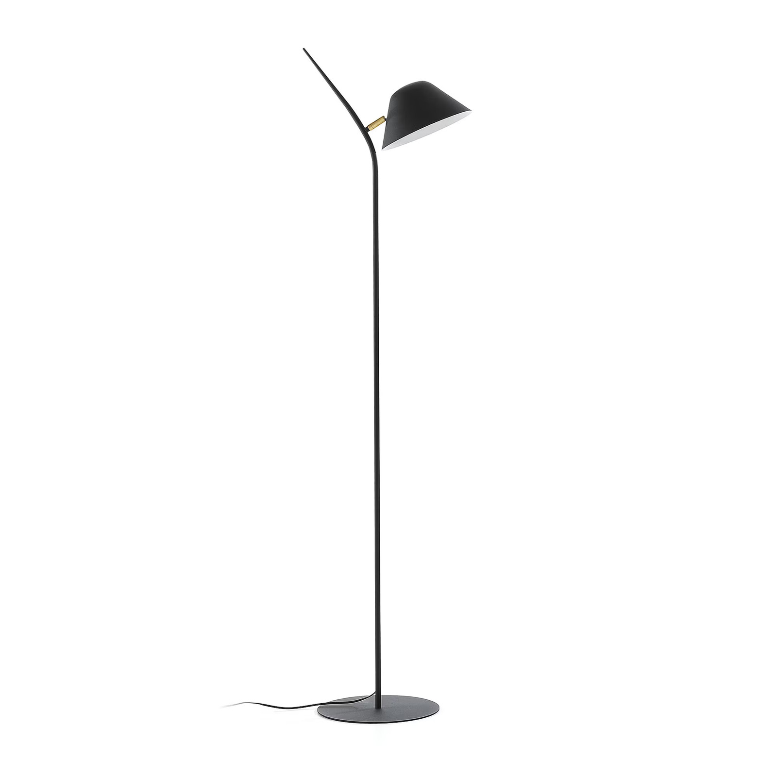 Kave Home Vloerlamp Aurelia - Zwart