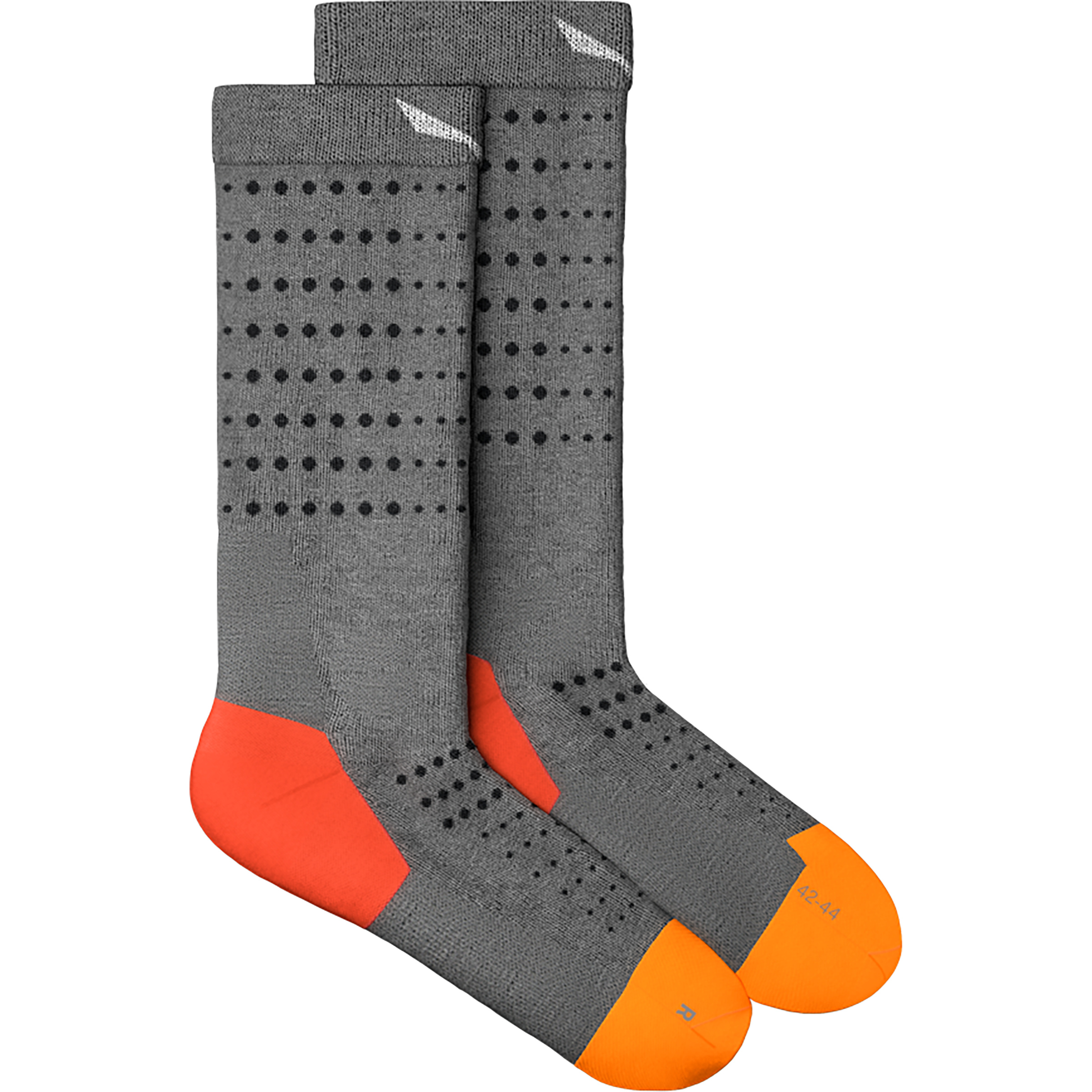 Salewa Pedroc Am Crew Herren Wandersocken grau Größe 42 Trekking Hautfreundlich Merinowolle
