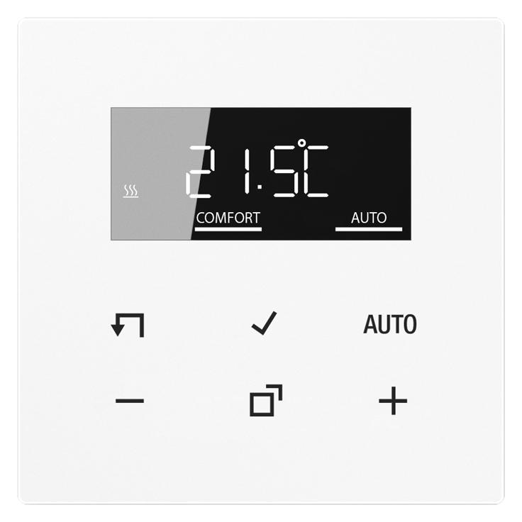 JUNG Display Standard LS1790DWW z.Raumtemperaturregel (LS1790DWW)
