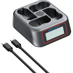 Patona Platinum USB-C 4-fach Ladegerät für Nikon EN-EL15