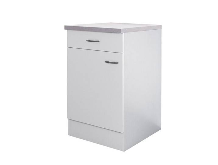 Küchen Unterschrank WITO 50 cm weiß