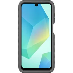 Cazy Schutzhülle 360 Grad hulle mit Eingebautem Folien (Samsung Galaxy A16), Smartphone Hülle, Schwarz
