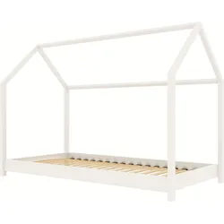 HAUSBETT Dala aus Holz, Weiß 80x180 cm