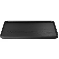 blomus Tablett Oku 40 x 30 cm Holz Schwarz L (Large)