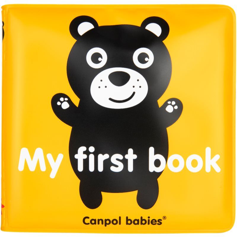 Canpol babies Soft Playbook livre éducatif contrastant avec sifflet 1 pcs