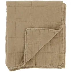 Chic Antique Aix Vintage Quilt, 180 x 130 cm, honig