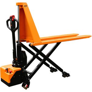 Schefer Hubwagen Premium 10 EF, Tragkraft 1000kg, Scherenhubwagen, Hubhöhe 0,80m, elektrisch
