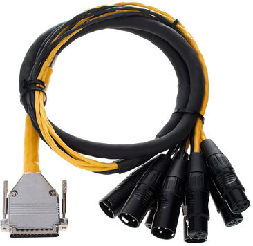 Avid DB25 - XLR M+F AES/EBU 4