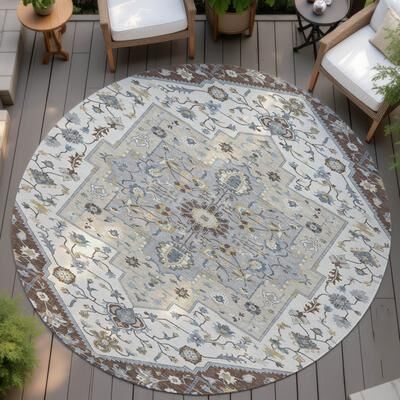 Addison Rugs Machine Washable Indoor/ Outdoor Traditional Kolkata Chantille Rug