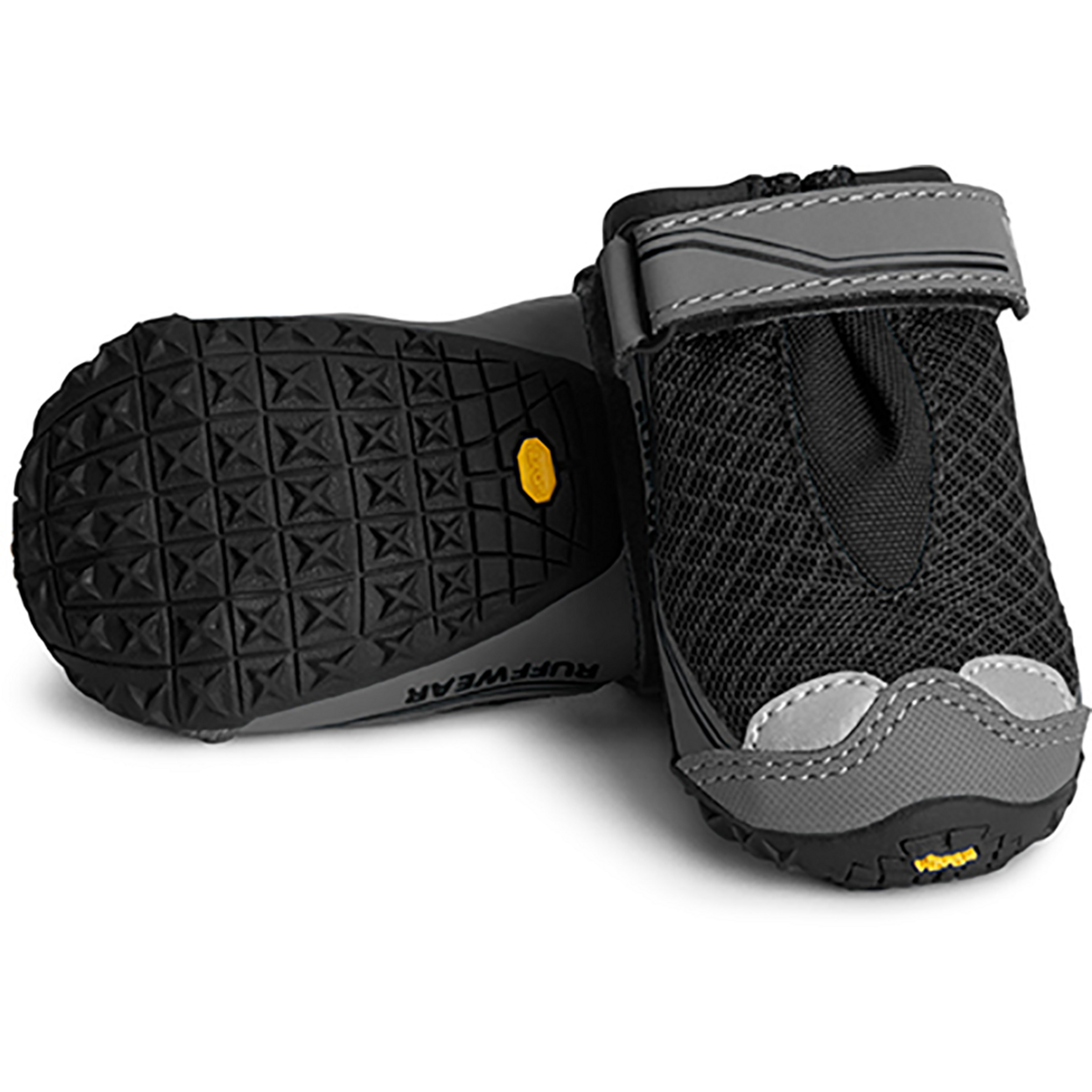 Ruffwear Grip Trex 1 Paar Hundeschuhe Hundeschuhe schwarz Größe 76mm