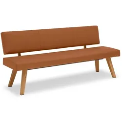 Boegner Bank Siek Holz Braun Cognac