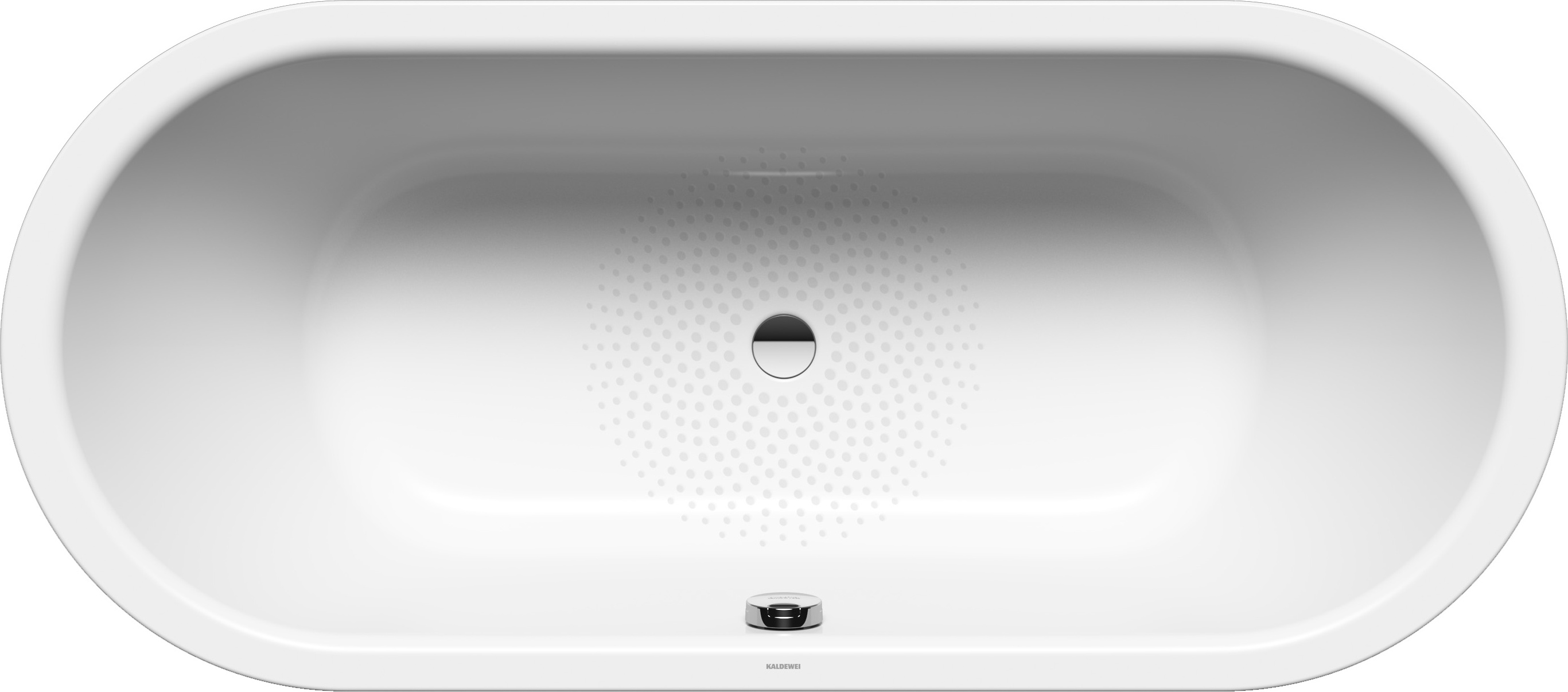 KALDEWEI Badewanne CLASSIC DUO OVAL alpinweiß