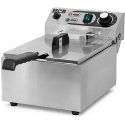 HCB Fritteuse - 6 Liter - 230V - Edelstahl