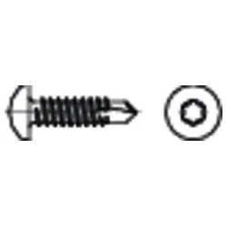 E-NORM PRO Bohrschraube 6,3x38 verzinkt DIN7504-N