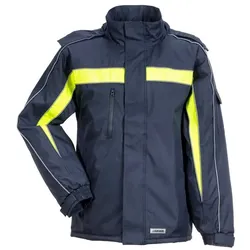 PLANAM Jacke Arbeitsjacke COSMIC Gr. XXL atmungsaktiv wasserdicht marine/gelb