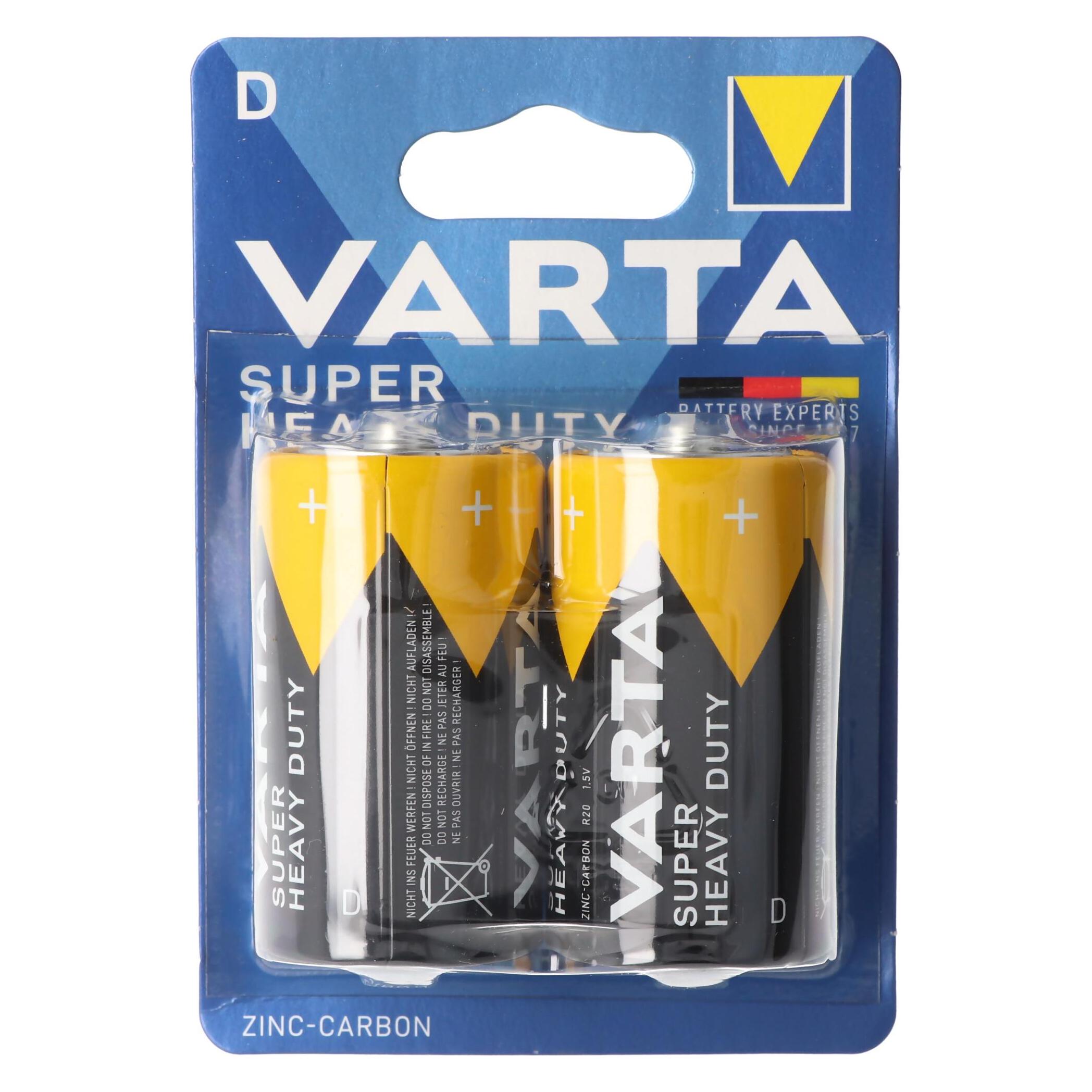 Varta Superlife (2 Stk., D) (02020 101 412)