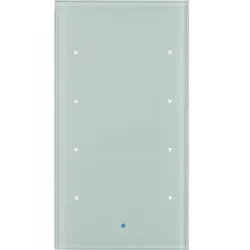 Berker 75144830 Glas-Sensor 4fach Komfort TS Sensor, polarweiß