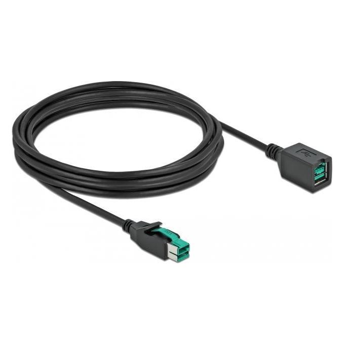 Delock PoweredUSB extension cable (4 m) (85983)
