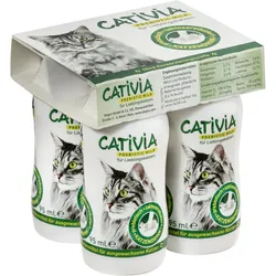Cativia Katzenmilch 4x 95ml - gesundes Wohlbefinden für Ihre Katze