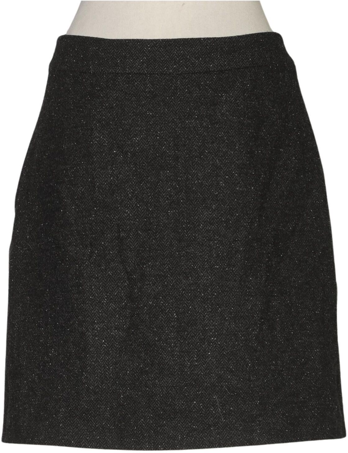 S. Oliver Damen Rock, Grau, Gr. EU 36, Synthetik / Wolle / Seide - Second Hand