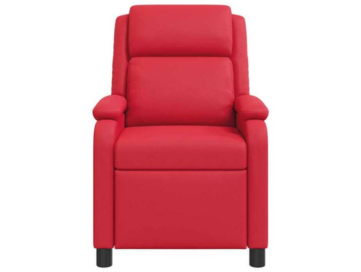 Meuble - Fauteuil - Rouge - Fauteuil inclinable Rouge Simili cuir_29703