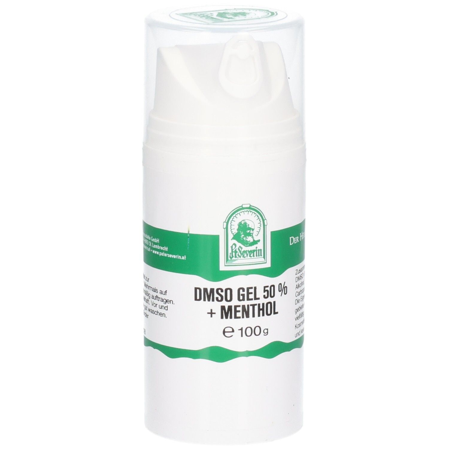 Dmso GEL 50% +Menthol 100 g Gel