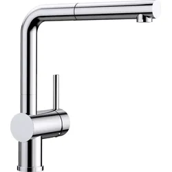 Blanco Linus-s Küchenarmatur 512200 Niederdruck, ausziehbar, chrom