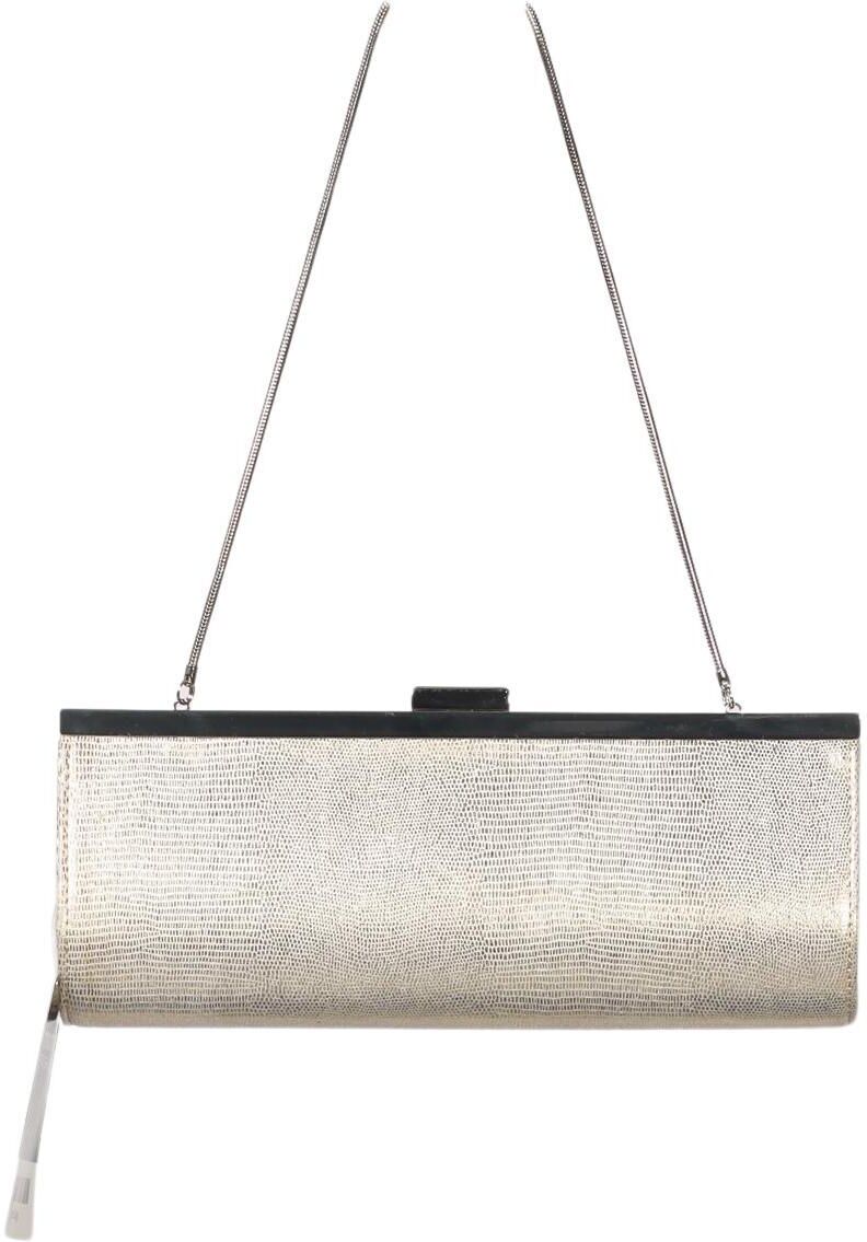 Banana Republic Damen Handtasche klein, Silber, kein / Etikett - Second Hand